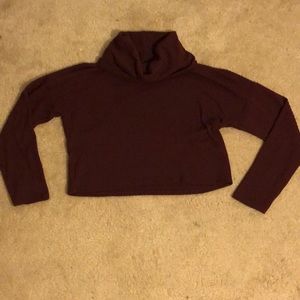 Burgundy Charlotte Russe sweater